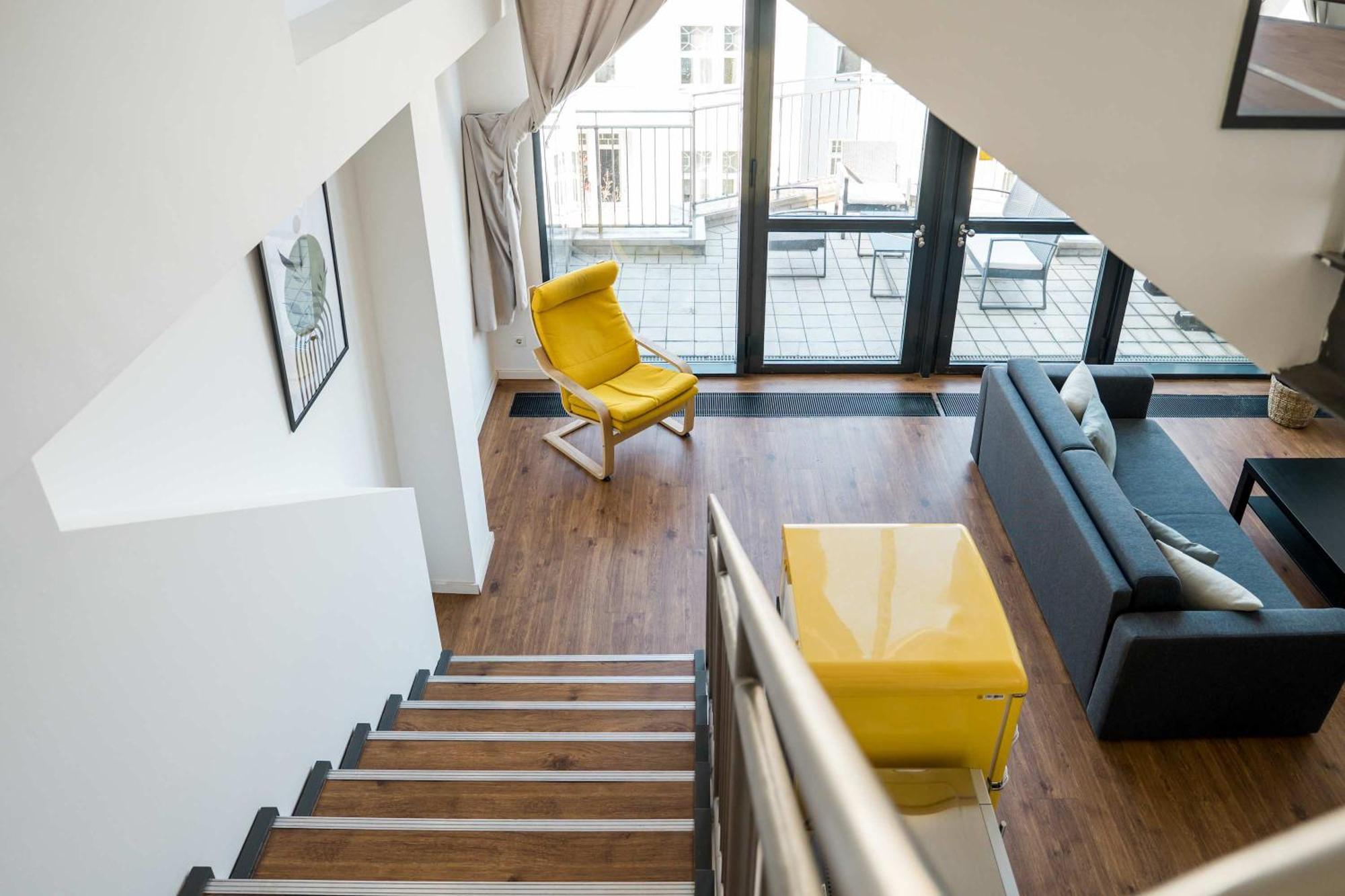 Fantastic Loft With Balcony Lejlighed Berlin Eksteriør billede